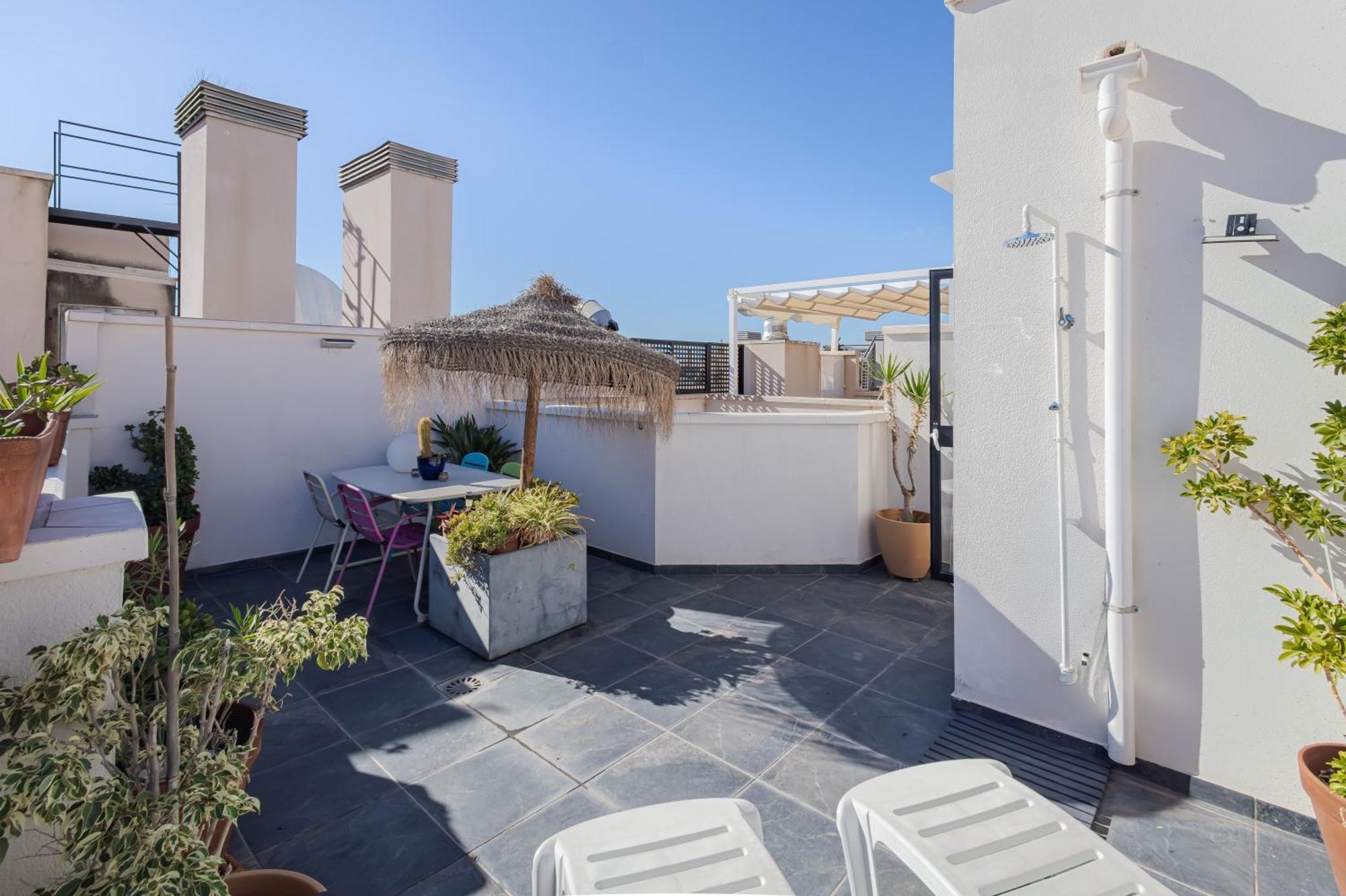 Historic Centre + Rooftop + Parking Málaga Exterior foto